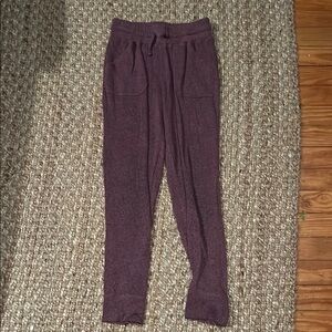 Purple Jogger Pants Kid 8-10